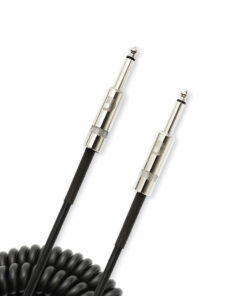 כבל מקורזל לגיטרה 9m דדריו - Daddario PW-CDG-30BK Planet Waves Coiled Instrument Cable - 30