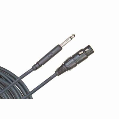 כבל למיקרופון ל - XLR נקבה 7.5m דדריו - Daddario Planet Waves XLR Female to Mic Cable PW-CGMIC-25 - 25