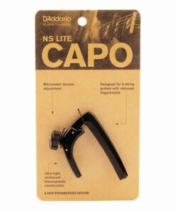 קאפו לגיטרה אקוסטית וחשמלית דדריו - Daddario PW-CP-07 Planet Waves NS Lite Capo