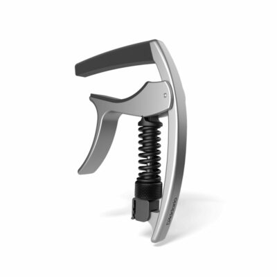 קאפו כסוף לגיטרה אקוסטית וחשמלית דדריו - Daddario PW-CP-09S Planet Waves NS Tri-Action Silver