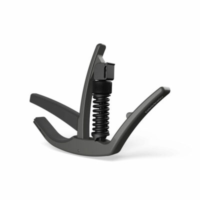 קאפו אפור לגיטרה אקוסטית וחשמלית דדריו - Daddario PW-CP-10MG Planet Waves NS Artist Metallic Grey Capo