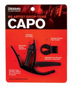 קאפו דרופ לגיטרה חשמלית/אקוסטית - Daddario Planet Waves PW-CP-15 Drop Tune Capo