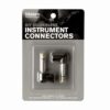 שני מחברי PL זווית ללא צורך בהלחמה דדריו - Daddario PW-GRAP-2 Instrument Connectors