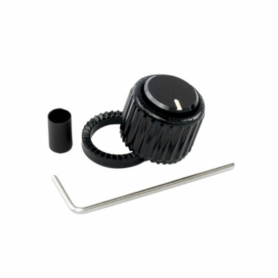 כפתור חוגה ננעל שחור גדול דדריו - Daddario Planet Waves PW-LNL-01B Locknob, Large Black Plastic Knob