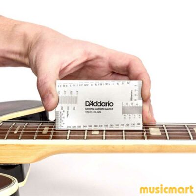 ⁦סרגל מדידה לסטאפ דדריו - D'Addario Planet Waves PW-SHG-01 String Height Gauge⁩ – תמונה ⁦2⁩