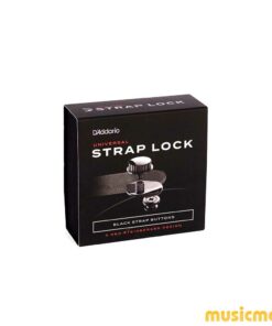 נועלי רצועה אוניברסלים שחורים דדריו - D'Addario Planet Waves PW-SLS-01 Universal Strap Lock System