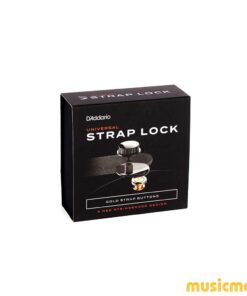 נועלי רצועה אוניברסלים זהב דדריו - D'Addario Planet Waves PW-SLS-03 Universal Strap Lock System Gold
