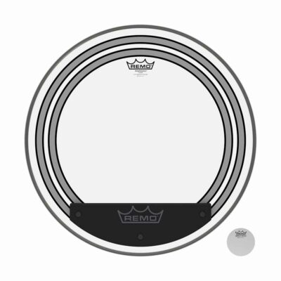 עור פנימי לתוף בס רמו -"REMO PW-1320-00 POWERSONIC Clear 20