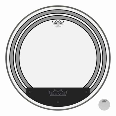 עור פנימי לתוף בס רמו -"REMO PW-1322-00 POWERSONIC Clear 22