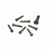 פינים לגיטרה אקוסטית אבוני דדריו - Daddario Planet Waves PWPS1 Ebony Bridge Pins with End Pin Set