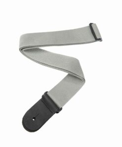 רצועה כסופה לגיטרה דדריו - Daddario PWS105 Planet Waves , Polypropylene Silver Strap