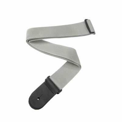 רצועה כסופה לגיטרה דדריו - Daddario PWS105 Planet Waves , Polypropylene Silver Strap