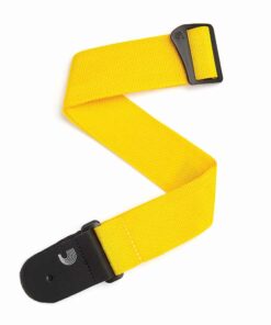 רצועה צהובה לגיטרה דדריו - Daddario PWS110 Planet Waves , Polypropylene Yellow Strap