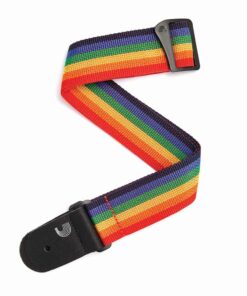 רצועה צבעי קשת לגיטרה  דדריו - Daddario PWS111 Planet Waves , Polypropylene Rainbow Strap