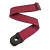 רצועה עם נועלים לגיטרה דדריו - Daddario PWSPL201 Planet Waves , Planet Lock Red Strap