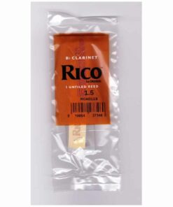 עלה בודד לקלרינט סי במול מס' 1.5 ריקו -  Rico RCA0115 Bb Clarinet 1.5 Single Reed