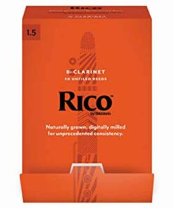 50 עלים לקלרינט סי במול מס' 1.5 ריקו -  Rico RCA0115-B50 Bb Clarinet 1.5 Reeds 50Pack