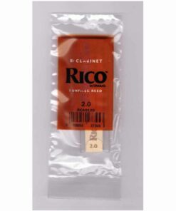 עלה בודד לקלרינט סי במול מס' 2.0 ריקו -  Rico RCA0120 Bb Clarinet 2.0 Single Reed