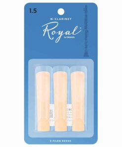 3 עלים לקלרינט סי במול מס' 1.5 רויאל -  Royal RCB0315 Bb Clarinet 1.5 Reeds 3Pack