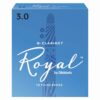 10 עלים לקלרינט סי במול מס' 3.0 רויאל -  Royal RCB1030 Bb Clarinet 3.0 Reeds 10Pack