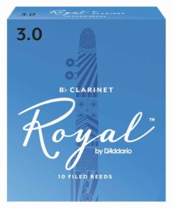 10 עלים לקלרינט סי במול מס' 3.0 רויאל -  Royal RCB1030 Bb Clarinet 3.0 Reeds 10Pack