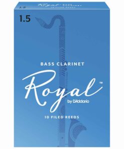 10 עלים לקלרינט בס מס' 1.5 רויאל -  Royal REB1015 Bass Clarinet 1.5 Reeds 10Pack
