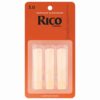 3 עלים לסקסופון סופרן מס' 3.0 ריקו -  Rico RIA0330 Soprano Saxophone 3.0 Reeds 3Pack