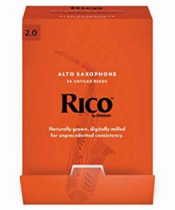 50 עלים לסקסופון אלט מס' 2.0 ריקו -  Rico RJA0120-B50 Alto Saxophone 2.0 Reeds 50Pack