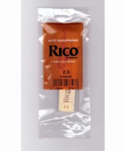 עלה בודד לסקסופון אלט מס' 2.5 ריקו -  Rico RJA0125 Alto Saxophone 2.5 Single Reed