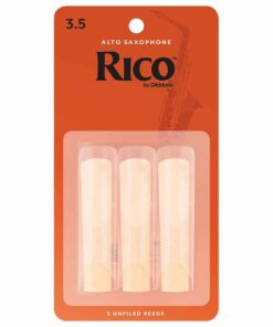 3 עלים לסקסופון אלט מס' 3.5 ריקו -  Rico RJA0335 Alto Saxophone 3.5 Reeds 3Pack