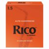 10 עלים לסקסופון אלט מס' 1.5 ריקו -  Rico RJA1015 Alto Saxophone 1.5 Reeds 10Pack