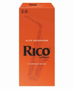 25 עלים לסקסופון אלט מס' 2.0 ריקו -  Rico RJA2520 Alto Saxophone 2.0 Reeds 25Pack