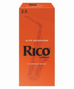 25 עלים לסקסופון אלט מס' 2.5 ריקו -  Rico RJA2525 Alto Saxophone 2.5 Reeds 25Pack