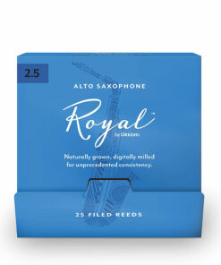 25 עלים לסקסופון אלט מס' 2.5 רויאל -  Royal RJB0125-B25 Alto Saxophone 2.5 Reeds 25Pack