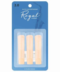 3 עלים לסקסופון אלט מס' 2.0 רויאל -  Royal RJB0320 Alto Saxophone 2.0 Reeds 3Pack