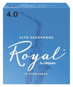 10 עלים לסקסופון אלט מס' 4.0 רויאל -  Royal RJB1040 Alto Saxophone 4.0 Reeds 10Pack