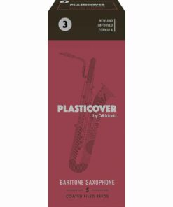 5 עלים לסקסופון בריטון מצופים פלסטיק מס' 3.0 - Plasticover RRP05BSX300 Baritone Saxophone 3.0 Plastic Coated Reeds 5Pack