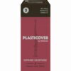 5 עלים לסקסופון סופרן מצופים פלסטיק מס' 2.0 -  Plasticover RRP05SSX200 Soprano Saxophone 2.0 Plastic Coated Reeds 5Pack
