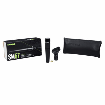⁦מיקרופון דינמי - Shure SM57 Dynamic Instrument Microphone – - שנתיים אחריות יבואן רשמי.⁩ – תמונה ⁦3⁩