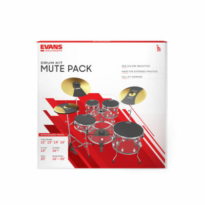 ⁦חבילת משתיקי תופים אוונס - EVANS SOSETSTD SOUNDOFF Standard Drum Kit Mute Pack⁩ – תמונה ⁦3⁩