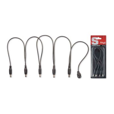 כבל לשרשור 5 אפקטים סטאג - STAGG SPS-DC-5M1F 5 Way Power Supply Cable