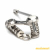 ערכת טרמולו לגיטרות הארד טייל - Duesenberg TM85N Tremolo System Les Trem II, Nickel