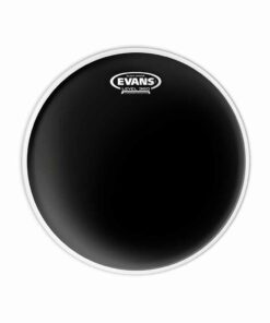 עור עליון לטם-טם או לסנר אוונס - "Evans TT18CHR Black Chrome 18