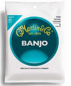 מיתרים לבנג'ו מרטין - 9-20  Martin V700 5-String Banjo Nickel Wound