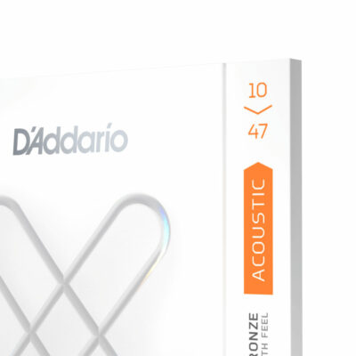 ⁦מיתרים לגיטרה אקוסטית דדריו - 10-47 - Daddario XSAPB1047 XS Coated Phosphor Bronze Guitar Strings⁩ – תמונה ⁦4⁩