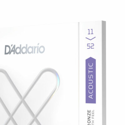 ⁦מיתרים לגיטרה אקוסטית דדריו - 11-52 - Daddario XSAPB1152 XS Coated Phosphor Bronze Guitar Strings⁩ – תמונה ⁦4⁩