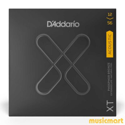 מיתרים לגיטרה אקוסטית דדריו - 12-56 - Daddario XTAPB1256 Coated Phosphor Bronze Guitar Strings