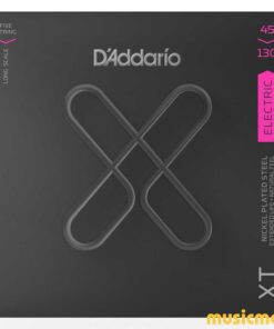 מיתרים לגיטרה בס 5 מיתרים דדריו - 45-130 - Daddario XTB45130 Coated Nickel 5String Bass Long Scale