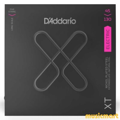 מיתרים לגיטרה בס 5 מיתרים דדריו - 45-130 - Daddario XTB45130 Coated Nickel 5String Bass Long Scale
