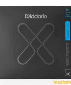 מיתרים לגיטרה קלאסית דדריו - Daddario XTC46 Coated Hard Tension